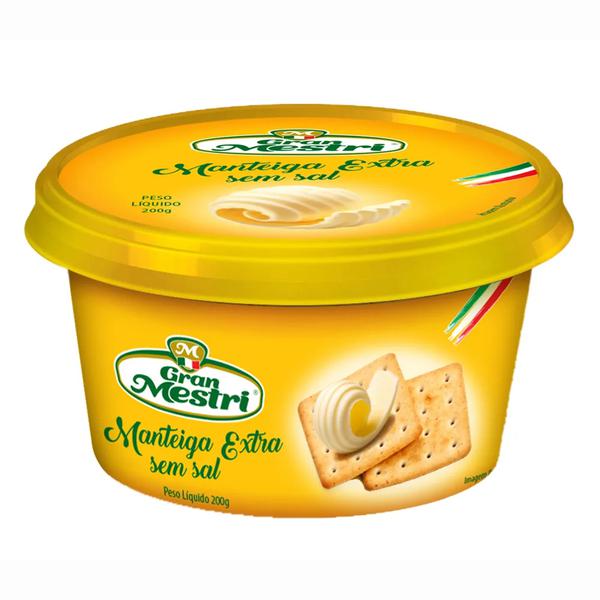 MANTEIGA GRAN MESTRI S/SAL 200G