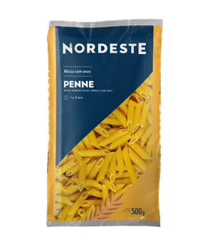 MASSA NORDESTE PENNE C/OVOS 500GC15