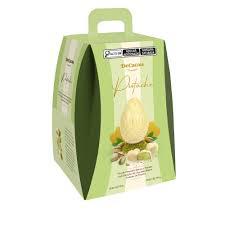 OVO DECACAU CHOC.BRANCO C/PISTACHE E COR.TRUF.290G