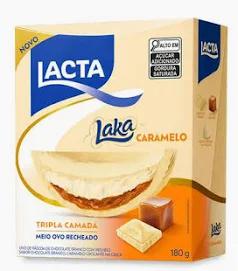 OVO LACTA 15 LAKA CARAMELO 180G