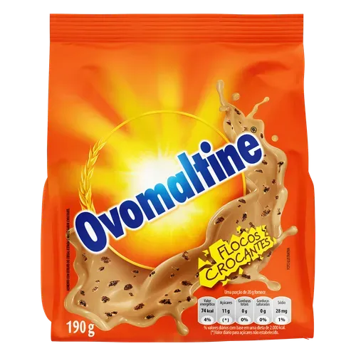 OVOMALTINE FLOCOS CROCANTE 190G C12