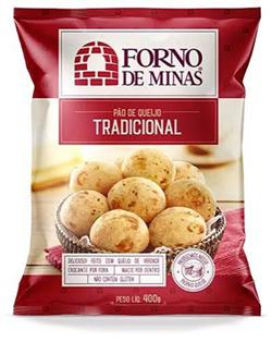 PAO DE QUEIJO ASSADO 400G F.MINAS