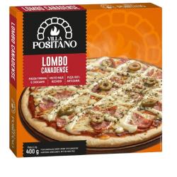PIZZA SABOR LOMBO CANADENSE 400G VILA POSITANO