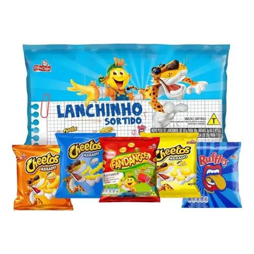 SALGADINHO ELMA CHIPS LANCHINHO SORTIDO 94G