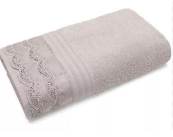 TOALHA BUETTNER BANHO RENDA BEGE