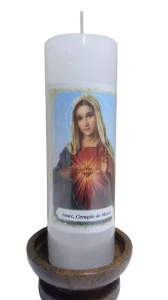 VELA SANDERO N.7 S.CORAÇÃO MARIA