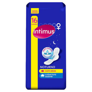 ABSORVENTE INTIMUS NOTURNO C/A SUAVE 16UN