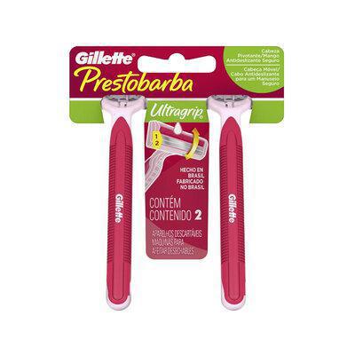 AP GILLETTE PREST ULTRAGRIP ROSA 2