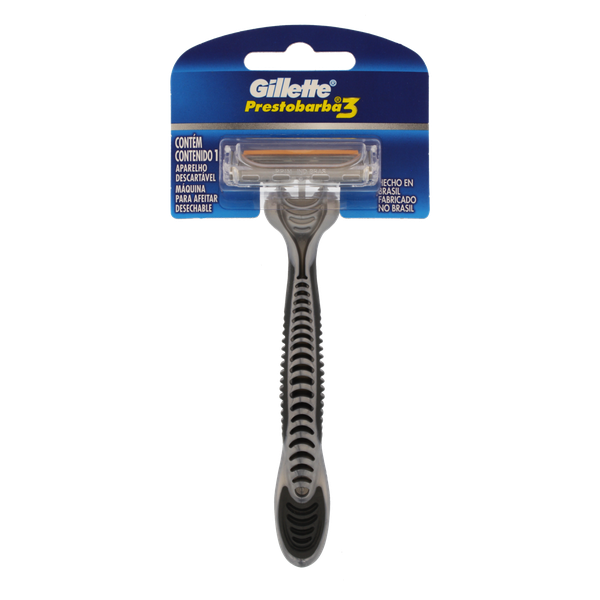 APARADOR GILLETTE PRESTOBARBA 3
