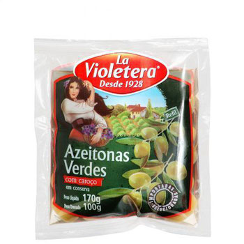 AZEITONA VERDE LA VIOLETERA SH 100G