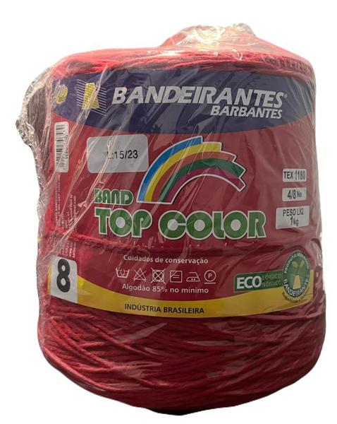 BARBANTE BANDEIRANTE 4/8 VERMELHO