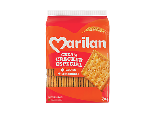 BISCOITO MARILAN CREAM CRACKER 350G