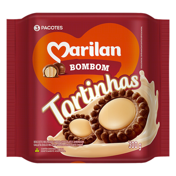 BISC MARILAN TORTINHA BOMBOM 300G