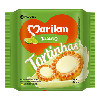 BISC MARILAN TORTINHA LIMAO 300G
