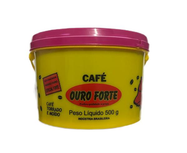 CAFE OURO FORTE POTE 500G