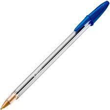CANETA BIC BICO GROSSO AZUL