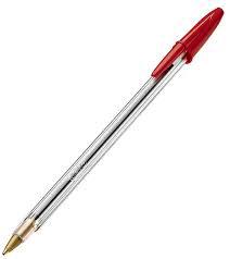 CANETA BIC BICO GROSSO VERMELHO