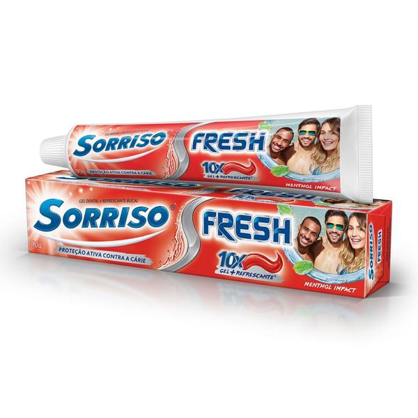CD SORRISO MENTHOL IMPACT 90G