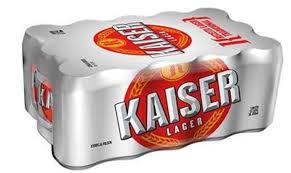 CERVEJA KAISER LATA 350ML CX12UN