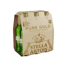CERVEJA STELLA GOLD LG 330ML 6UN