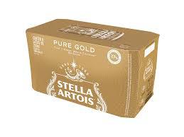 CERVEJA STELLA PURE GOLD 269ML CX8