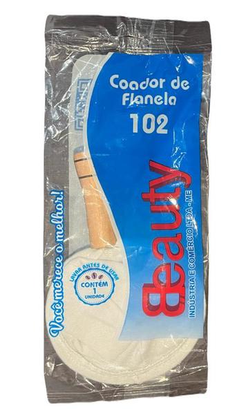 COADOR FLANELA 102 BEAUTY BRANCO