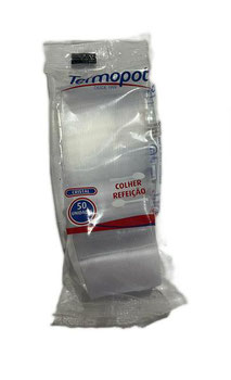 COLHER REFEICAO TERMOPOT 50UN CRISTAL DESCARTAVEL