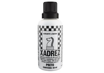 CORANTE XADREZ LIQ PRETO 50ML