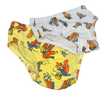 CUECA ALGODAO INFANTIL 1UN