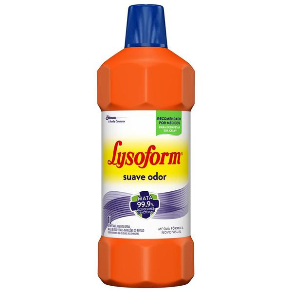 DESINFETANTE LYSOFORM SUAVE 1LT