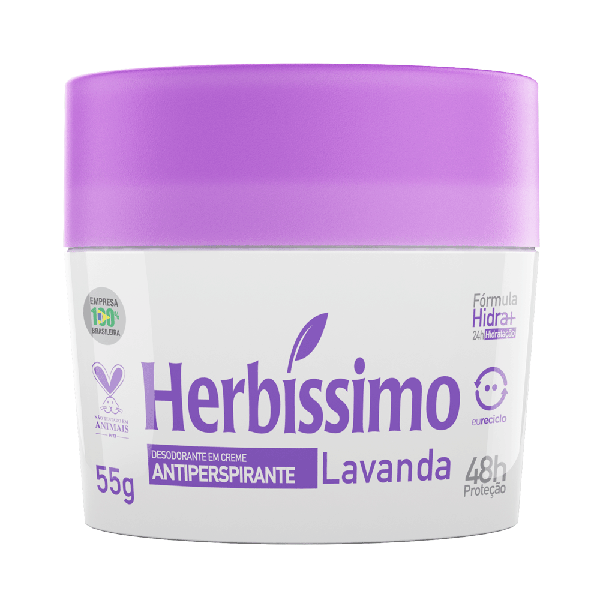 DESODORANTE HERBISSIMO 55G LAVANDA