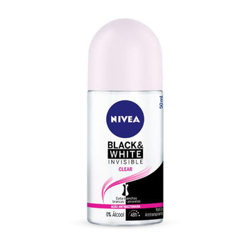 DESOD NIVEA BLACK W INVIS CLEAR 50M