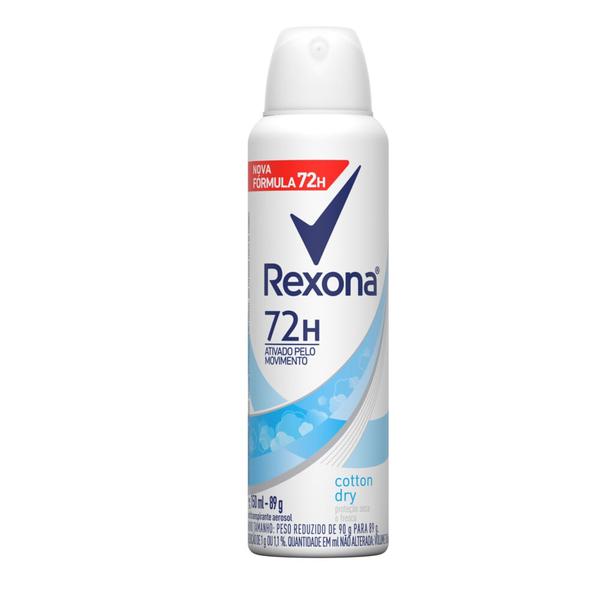 DESODORANTE REXONA F COTTON DRY 150ML