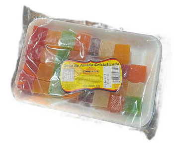 DOCE AMIDO CRISTALIZADO 400G     0