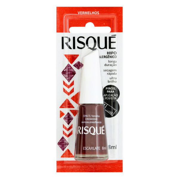 ESMALTE RISQUE ESCARLATE 8ML