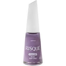 ESMALTE RISQUE ROXO SEM CRISE