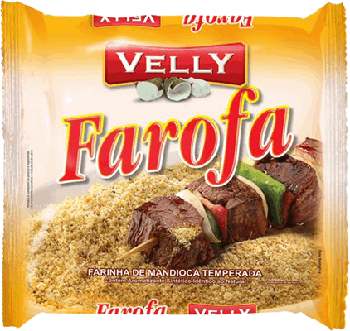 FAROFA VELLY 300G TEMPERADA