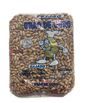 FEIJAO GRAO DE OURO RAJADO 1KG