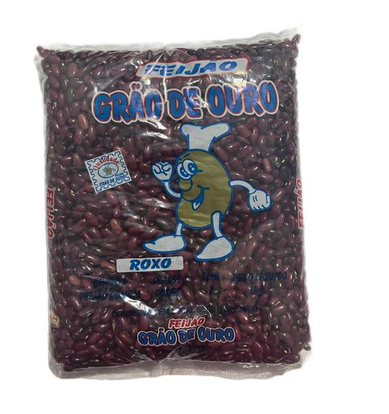 FEIJAO GRAO DE OURO ROXO 1KG