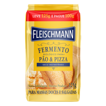 FERMENTO FLEISHMANN BIOL 125G