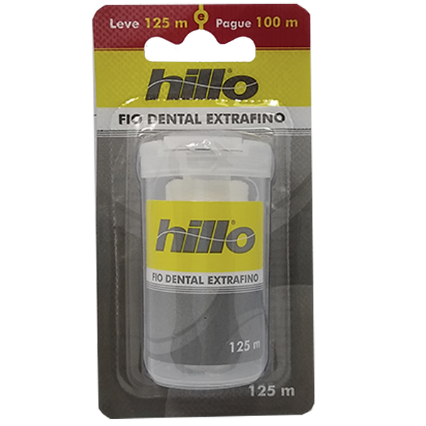 FIO DENTAL HILLO 125MTS EX FINO
