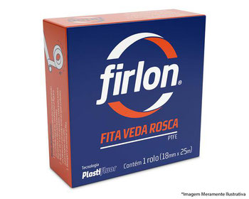 FITA VEDA ROSCA 18MMX10M FIRLON