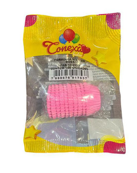 FORMINHA N5 CONEXAO ROSA 100UN