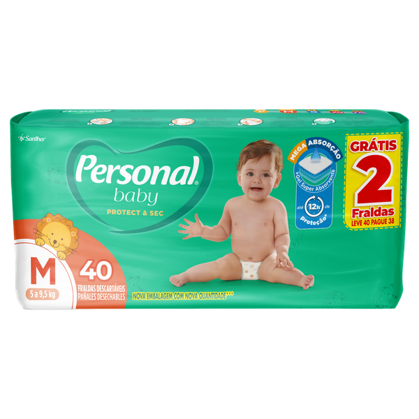FRALDA PERSONAL M 40UN