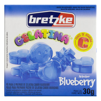 GELATINA BRETZKE BLUEBERREY 30G