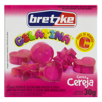 GELATINA BRETZKE CEREJA 30G