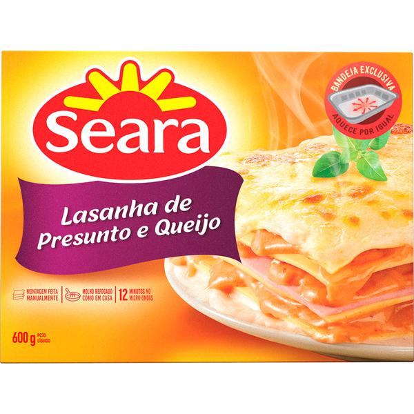 LASANHA SEARA PRES Q 600G