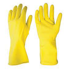 LUVA LATEX AMARELA FOR M