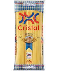 MACARRAO CRISTAL SEMOLA ESPAGUETE 8 1KG