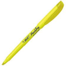 MARCA TEXTO BIC AMARELO